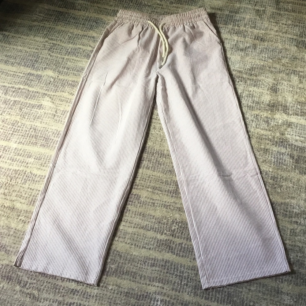 New Mix Women’s Stripe Drawstring Pants NWOT